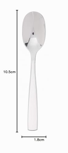 Alessi AJM22/9 set 6 cucchiaini moka acciaio 10,5 cm