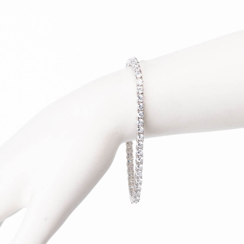 Chic Ad Hoc Bracciali Braccialetto Tennis Classico 4 Griffe L