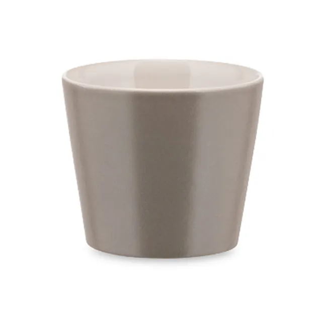 Alessi Tonale DC03/76 Tazzina Ceramica Grigio Chiaro Set 4