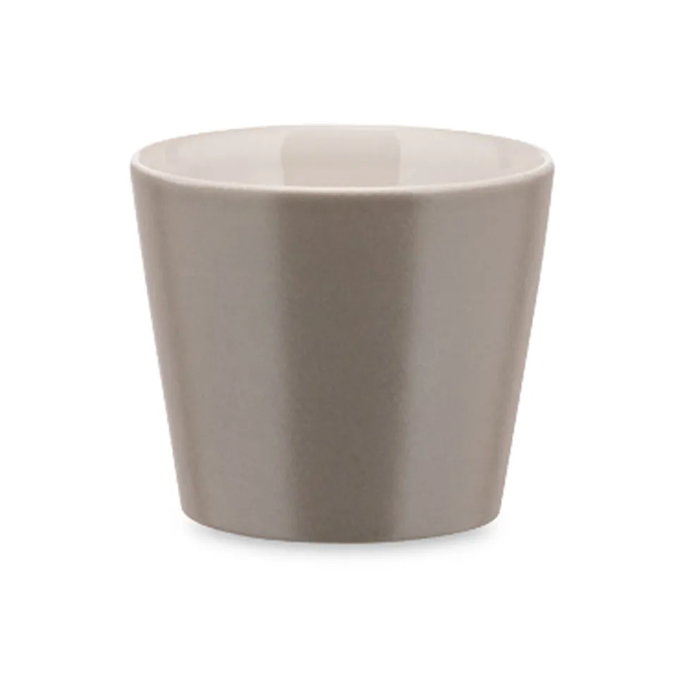 Alessi Tonale DC03/76 Tazzina Ceramica Grigio Chiaro Set 4