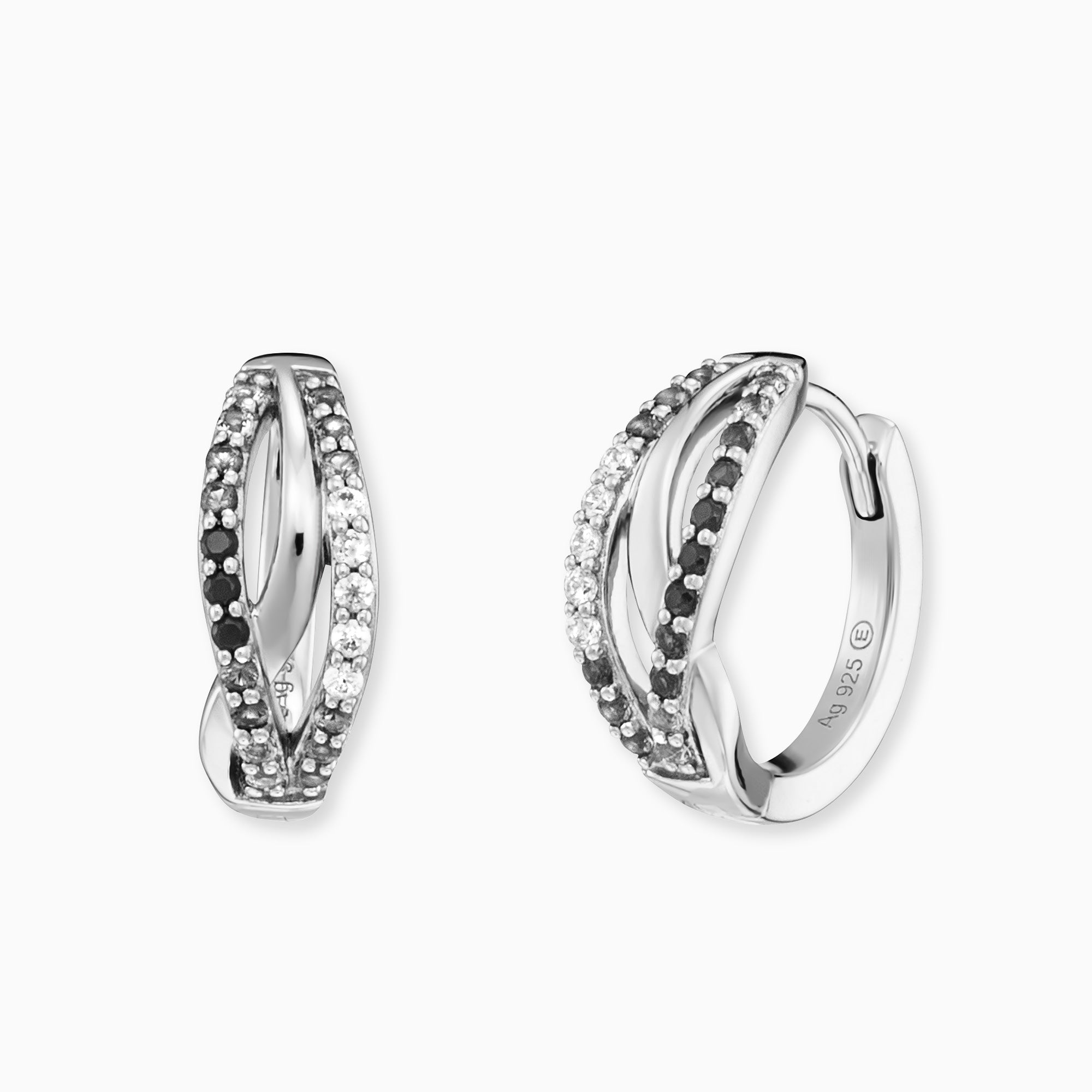 Engelsrufer Infinity Shade cerchi argento 925 zirconi multicolor