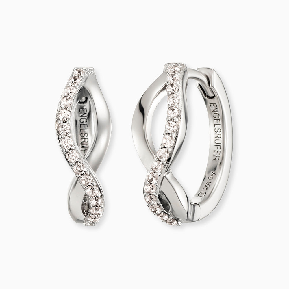 Engelsrufer Paradise creole argento 925 orecchini zirconia