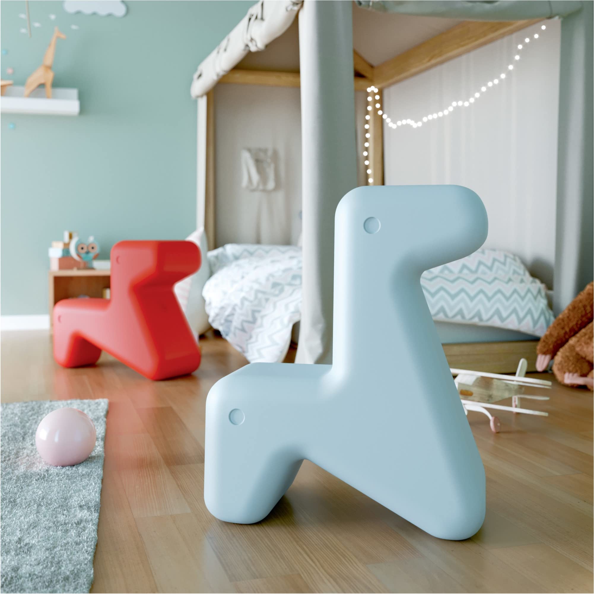 Alessi Doraff UNS07 Y seduta bambini gialla polietilene