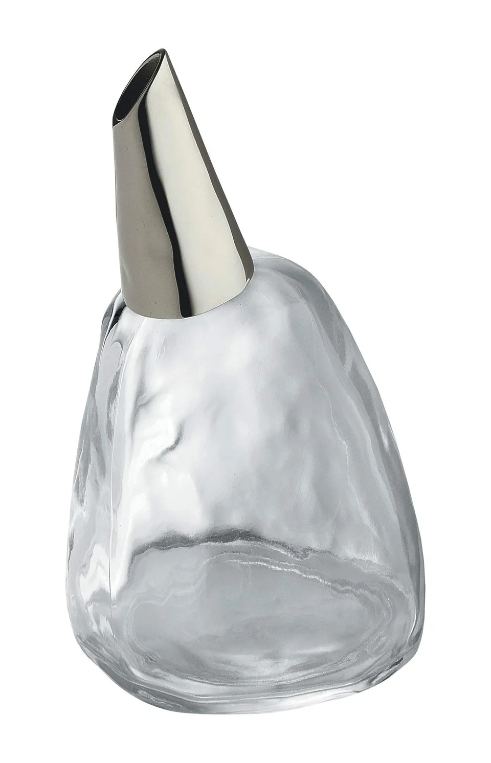 Alessi PZ07 Spargispezie Vetro Acciaio Argentato Zumthor