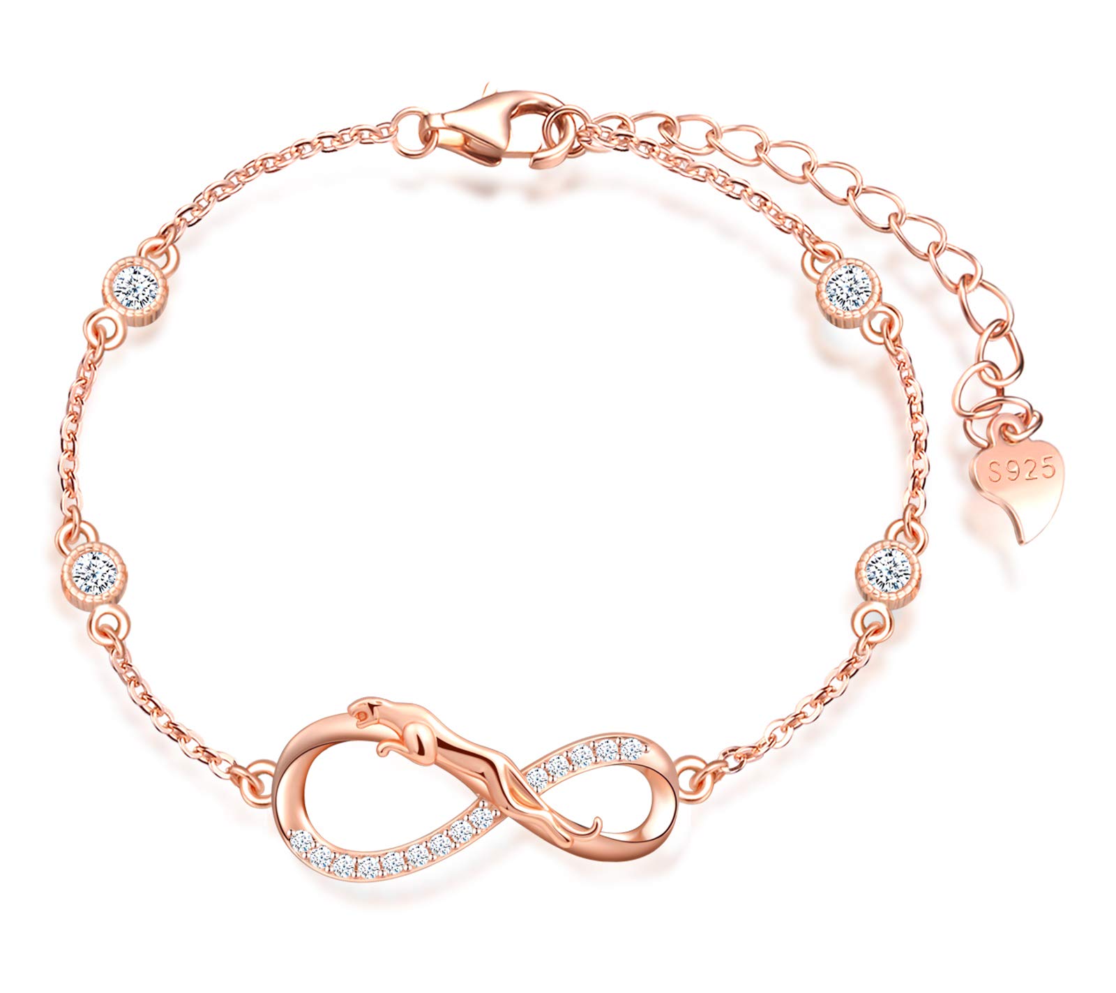 INFINIONLY Fashion Bracelets bracciale argento 925 diamante