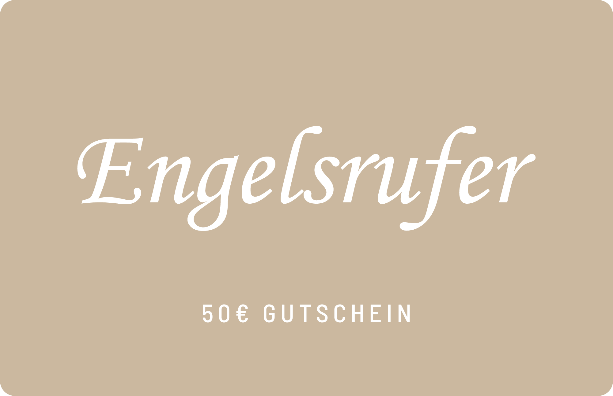 Engelsrufer Geschenkgutschein Buono Regalo Virtuale 25€