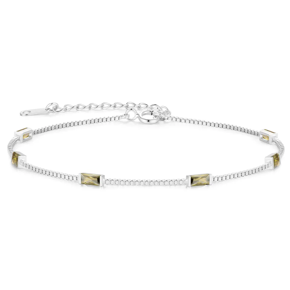 LOUISA SECRET Bracelets Bracciale argento 925 zirconi agosto