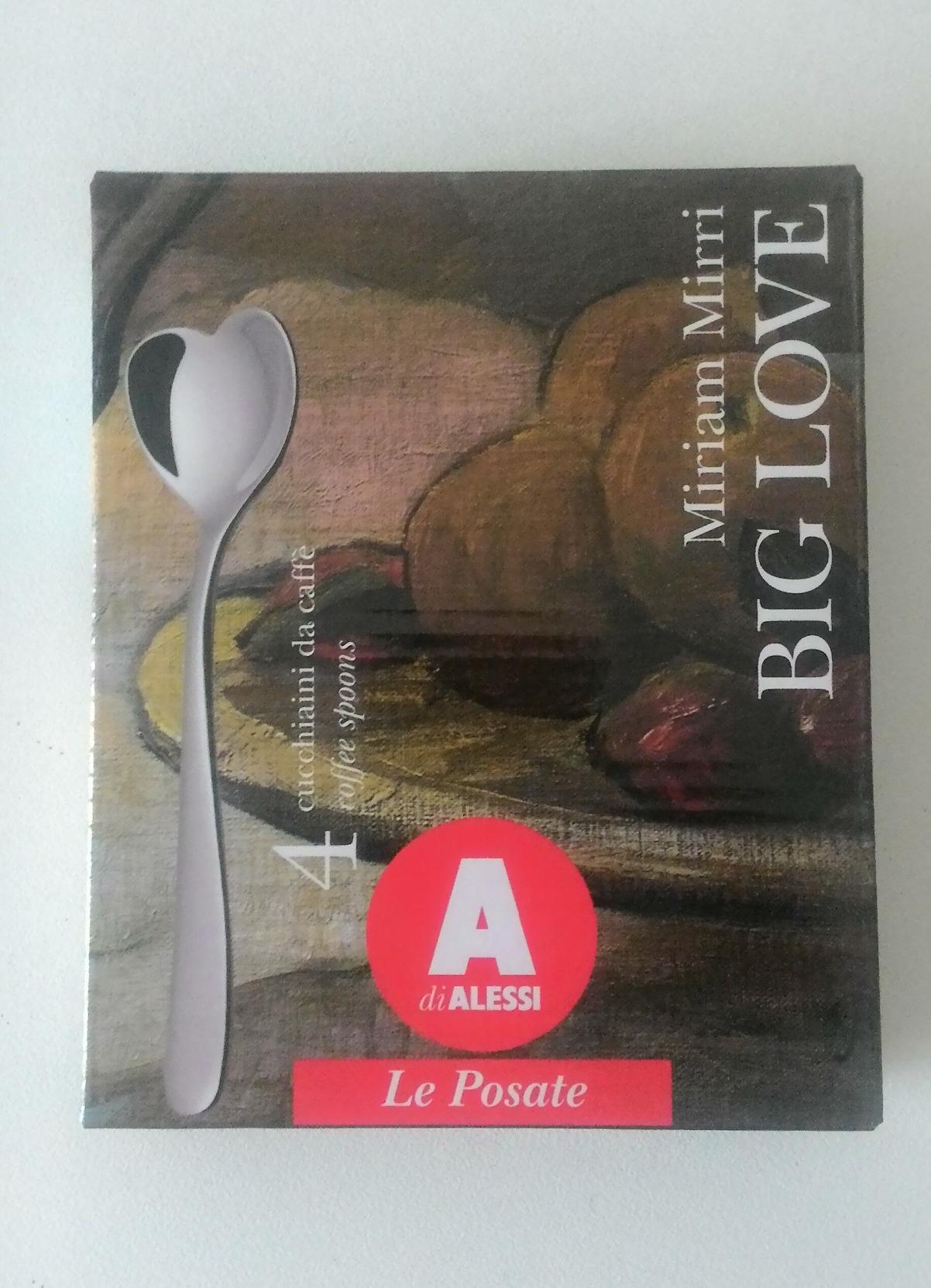 Alessi Il Caffè AMMI08 Set 4 Cucchiaini Caffè Acciaio 10 cm