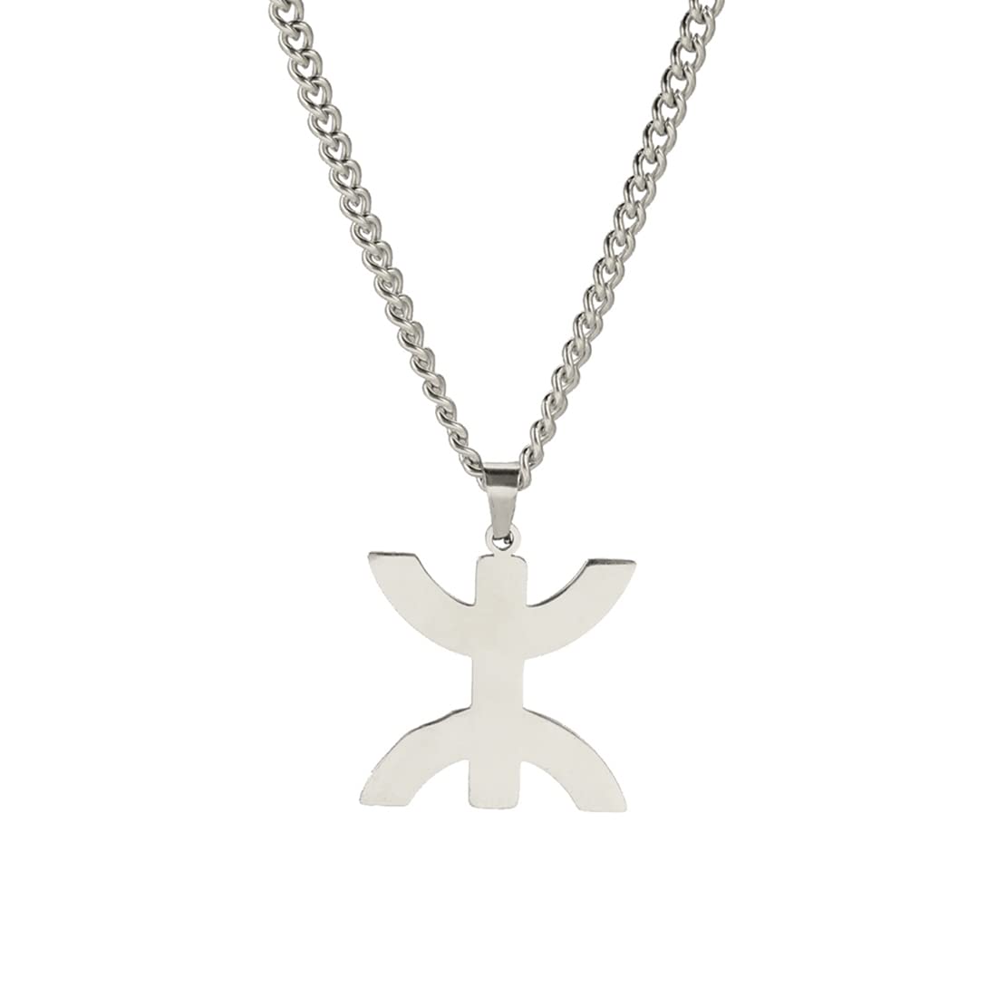 Eueavan Necklaces Collana Berbero Yaz Argento Ciondolo Etnico