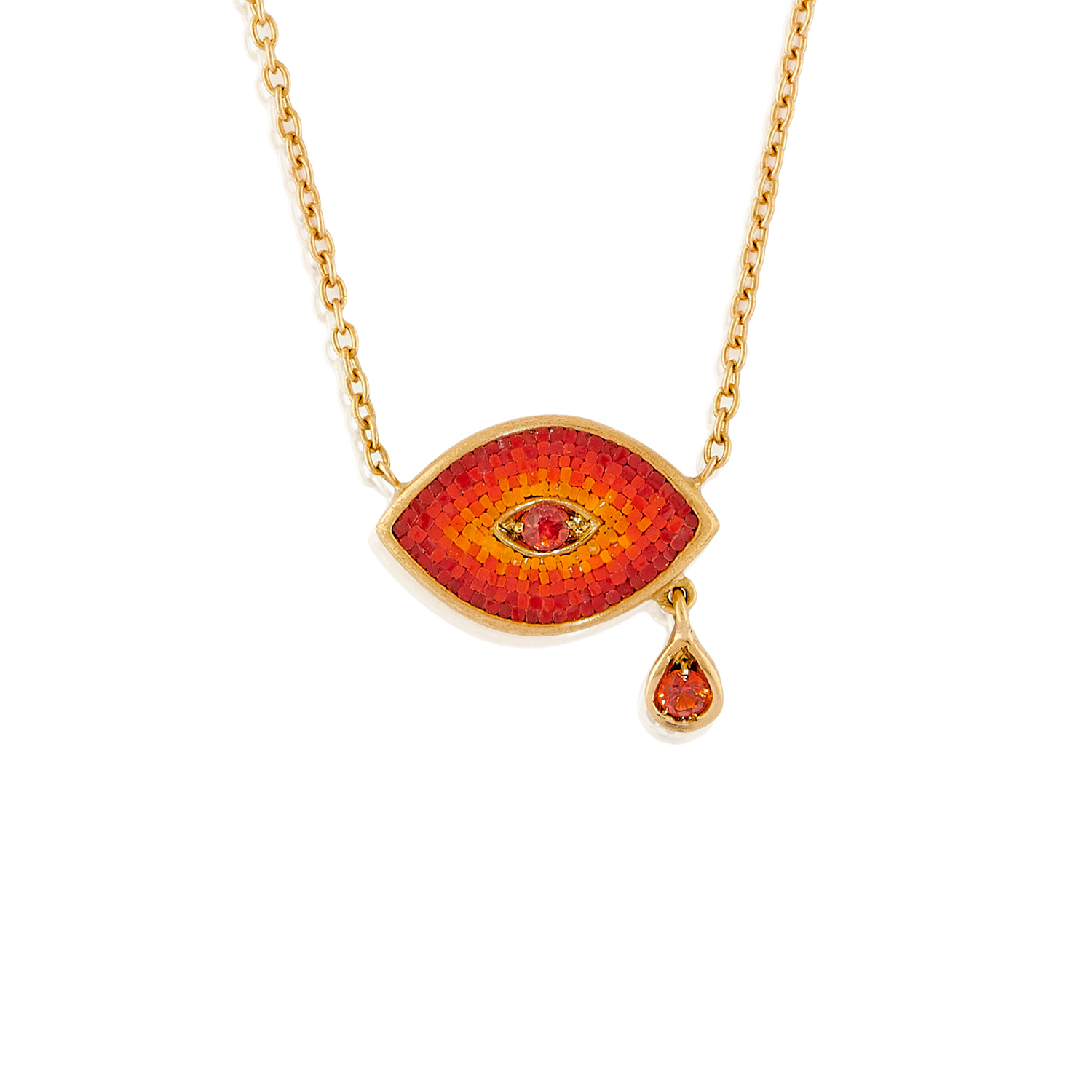 Le Sibille Collane Pixel Necklace collana zaffiro