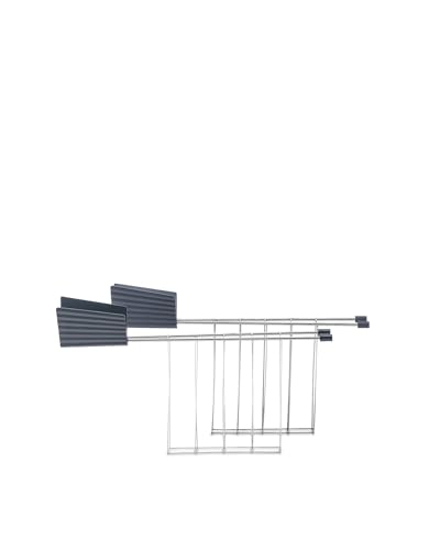 Alessi Plissé MDL08RA G Pinze Tostapane Grigio 2 Pezzi