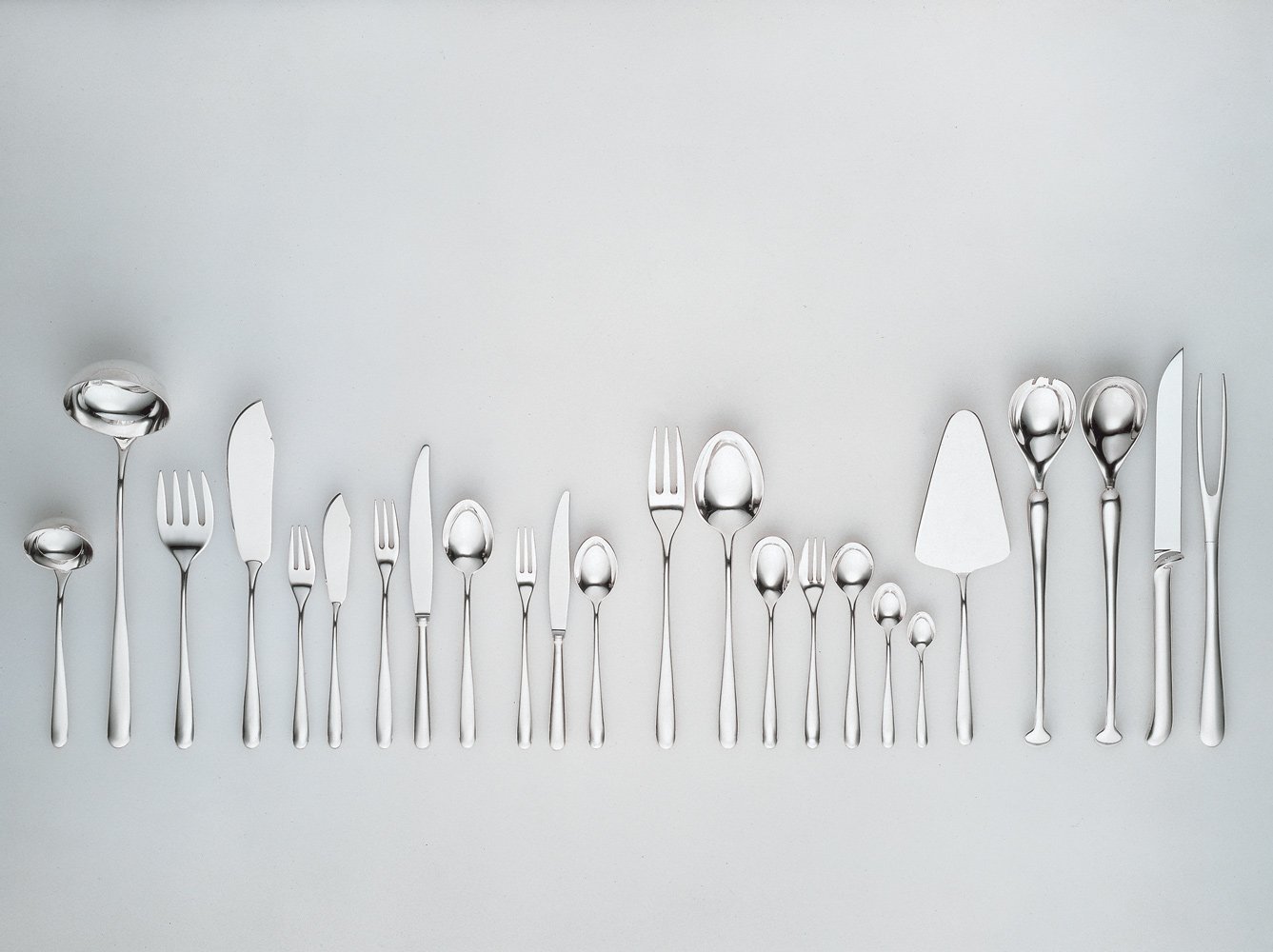 Alessi Caccia LCD01/18 coltello da pesce set 6 pezzi acciaio