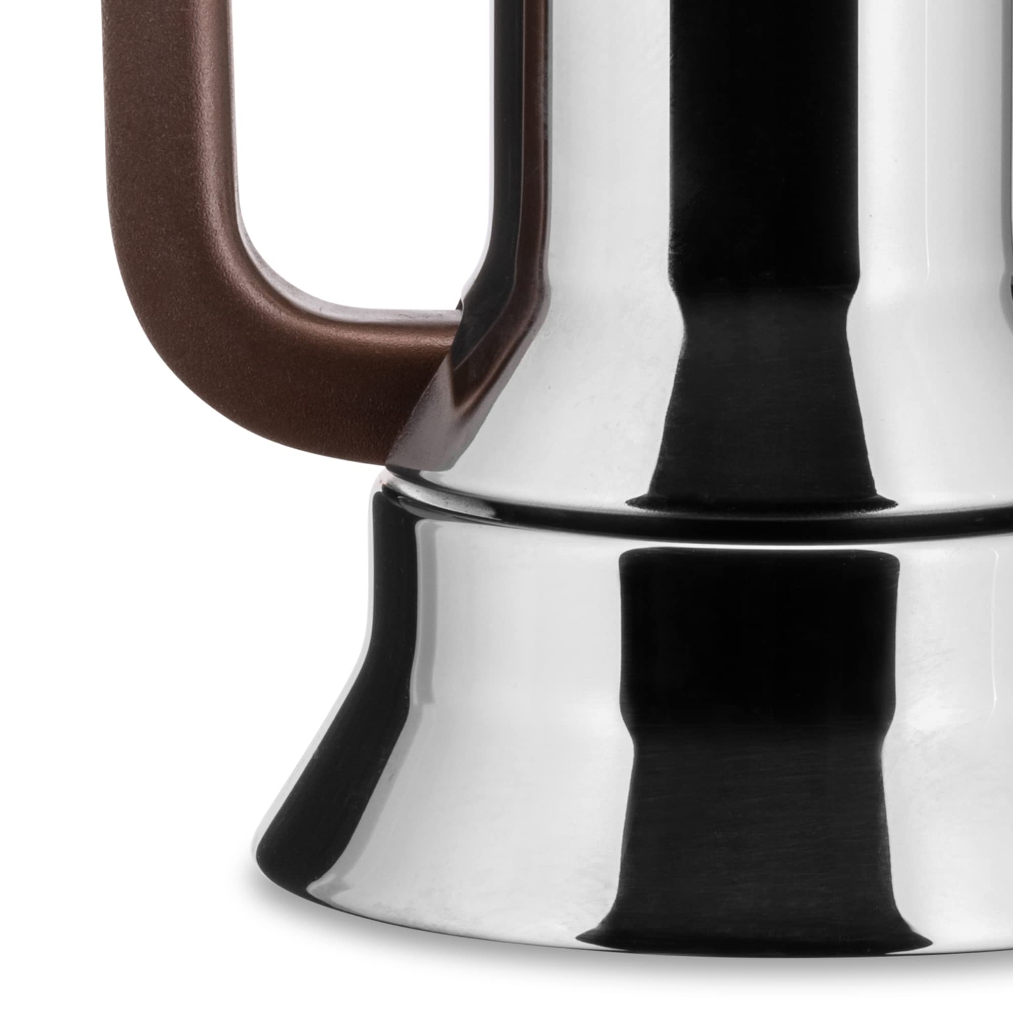 Alessi 9090/3 Caffettiera Acciaio 3 Tazze Induzione
