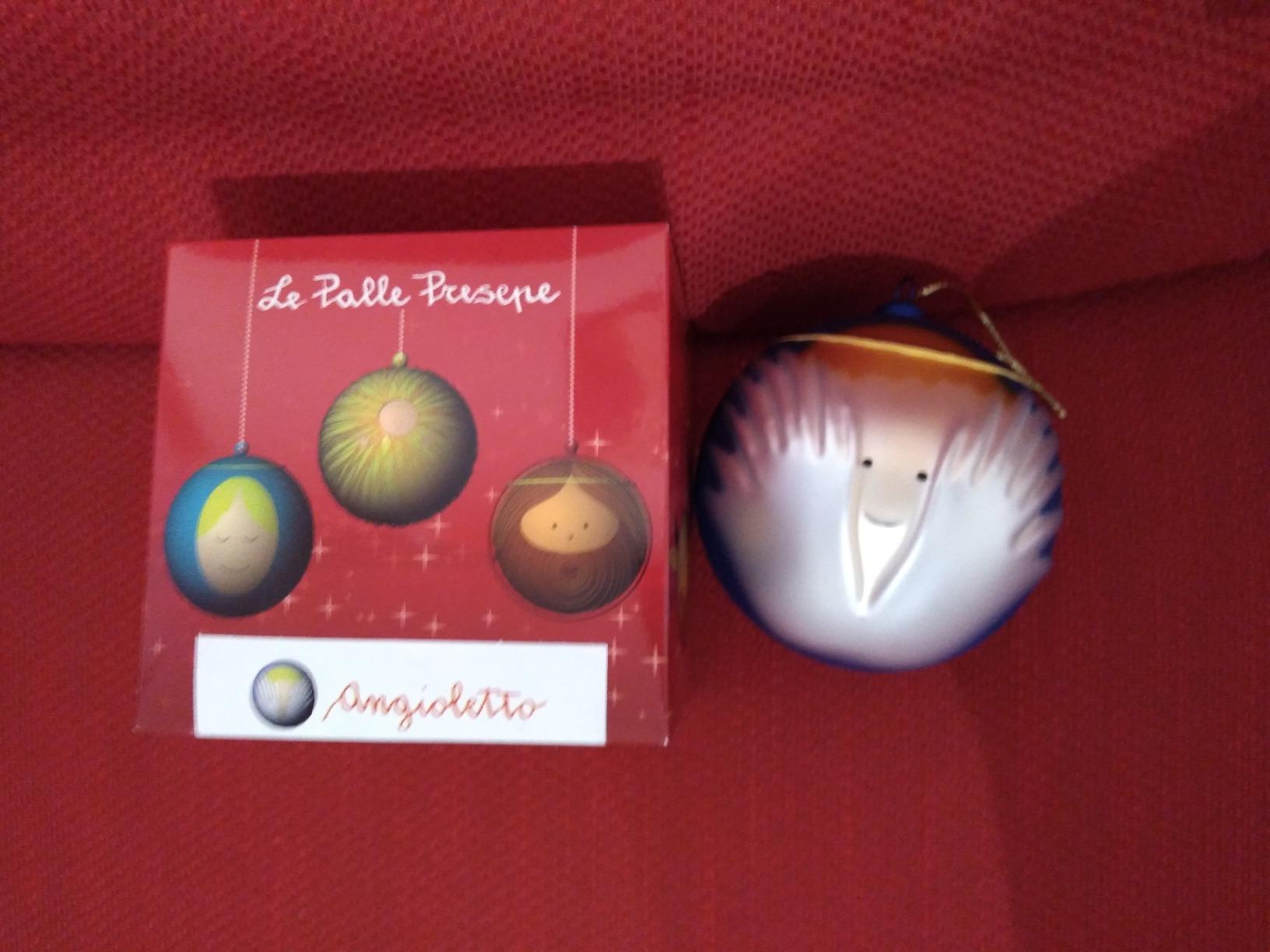 Alessi Le Palle Presepe AMJ13/3 Pallina Natale Giuseppe 9 cm