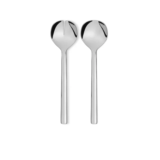 Alessi Ovale REB09/14 Posate Insalata Acciaio Lucido 18/10