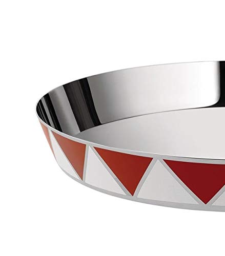 Alessi Circus MW56 vassoio rotondo acciaio multicolore