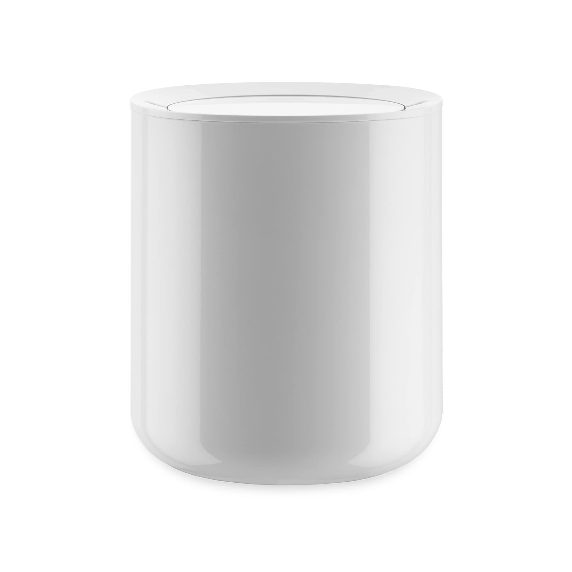 Alessi Birillo PL10 W Cestino Bagno PMMA Bianco