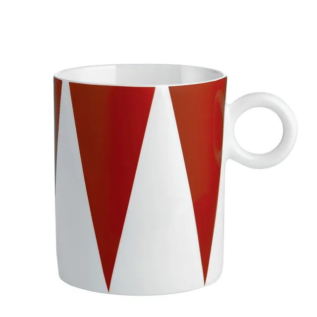 Alessi Circus MW58 2 Mug Bone China Multicolore