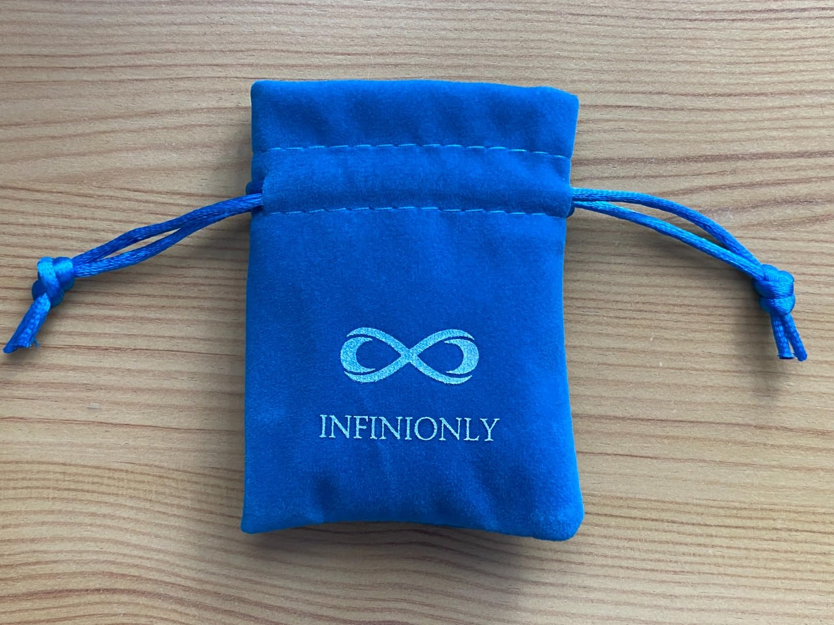 Infinionly collana cuore blu argento 925 45 cm