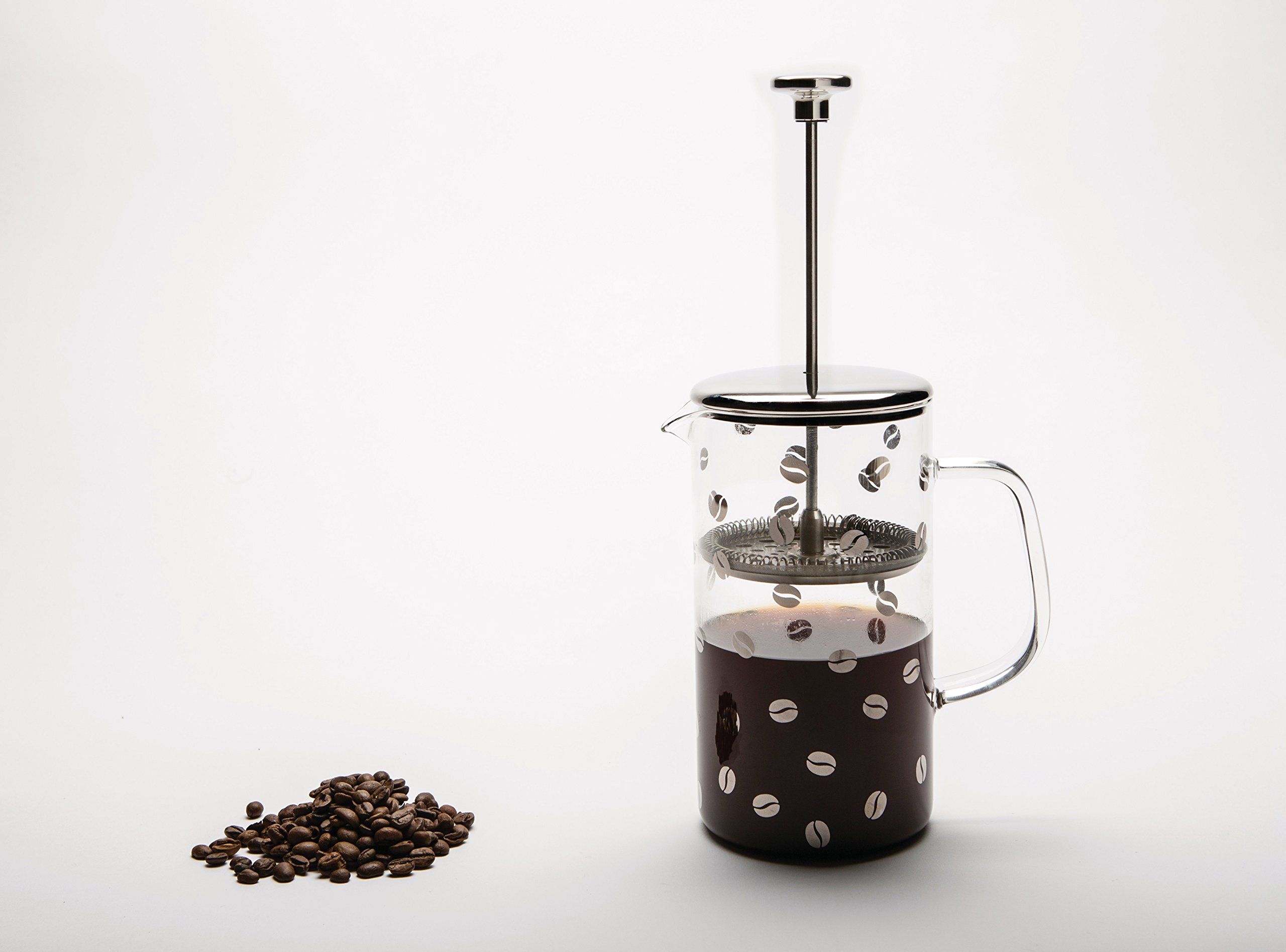 Alessi Mame AJM30/8 Caffettiera a Pressione 8 Tazze Vetro