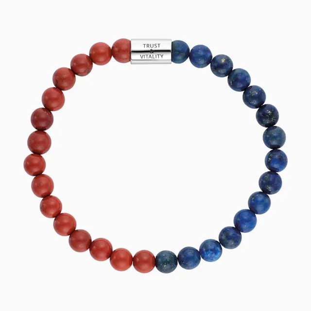Engelsrufer Armbänder bracciale diaspro lapislazzuli S argento