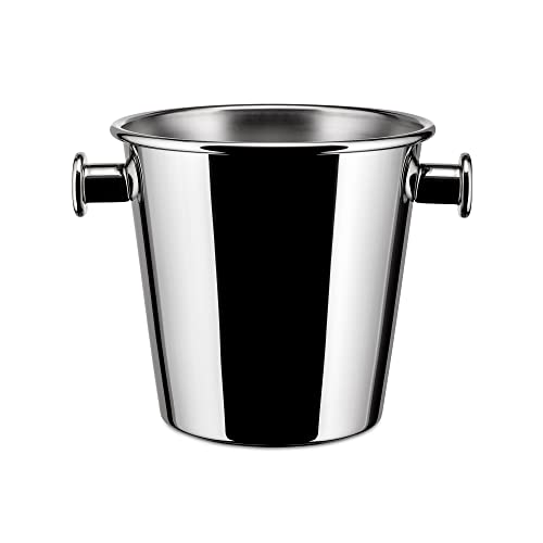 Alessi 5051 Secchiello Ghiaccio Acciaio con Manici 1,5 L