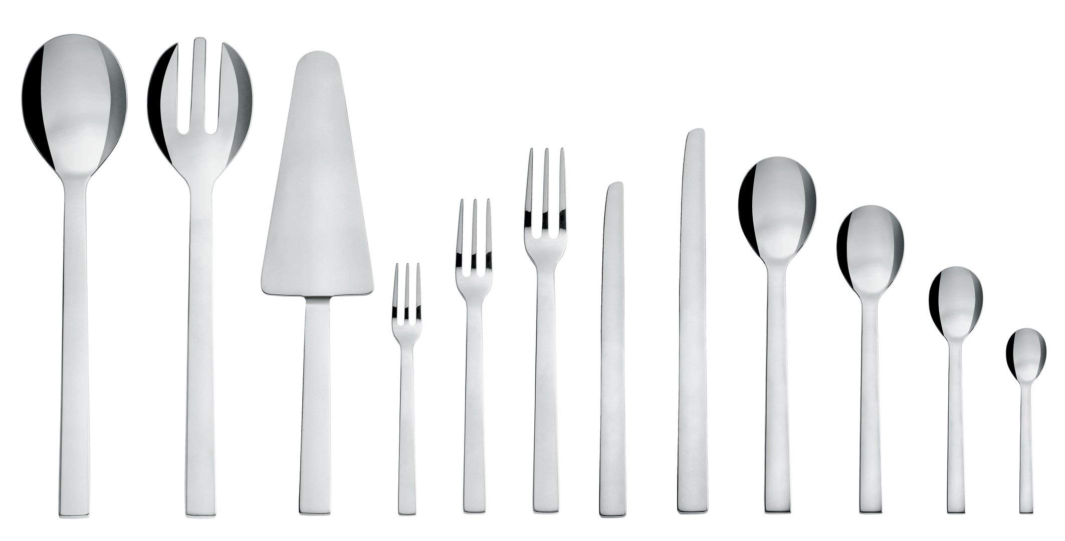 Alessi Santiago DC05/7 cucchiaino da tè acciaio set 6 13 cm