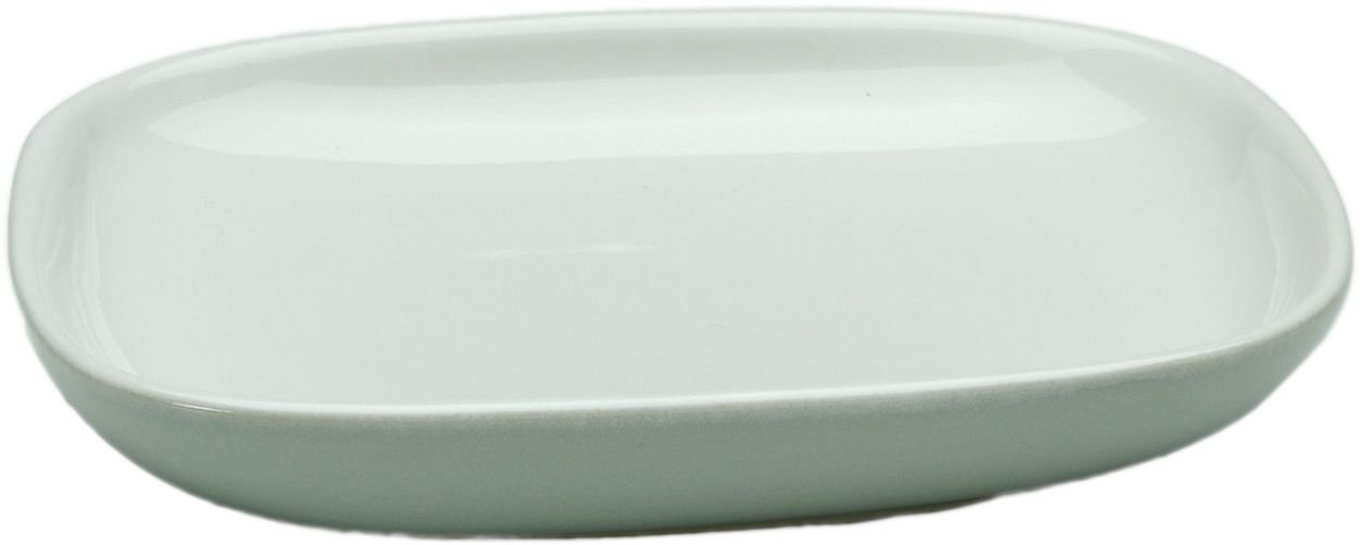 Alessi Ovale REB01/77 sottotazza caffè bianco set 4