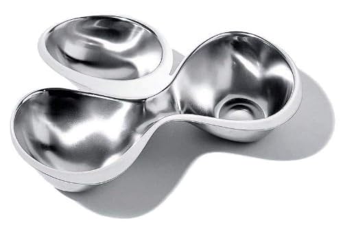 Alessi Babyboop RA03 antipastiera acciaio 3 scomparti
