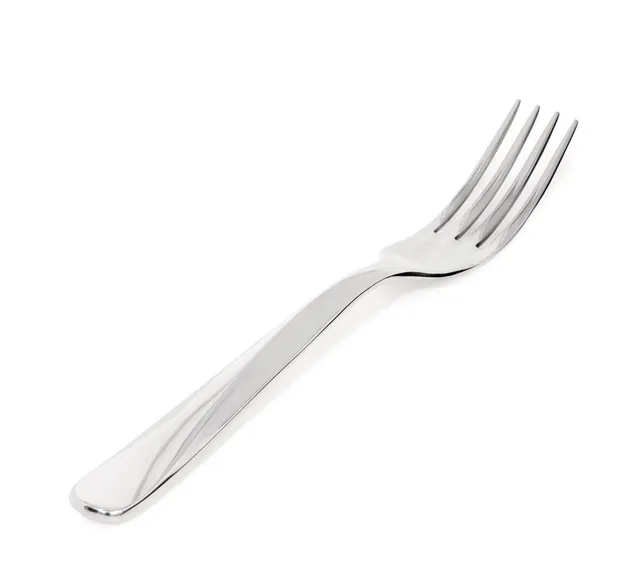 Alessi Giro UNS03/5 Forchetta da Frutta Set 6 Pezzi Lucido