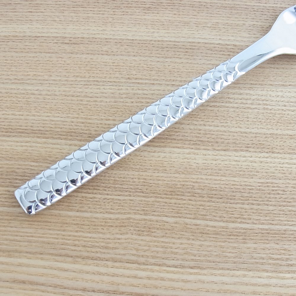 Alessi Colombina Fish forchetta pesce acciaio 23 cm