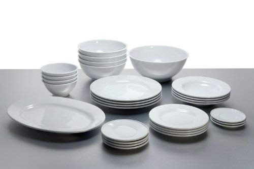 ALESSI PlateBowlCup AJM28/77 sottotazza porcellana set 4