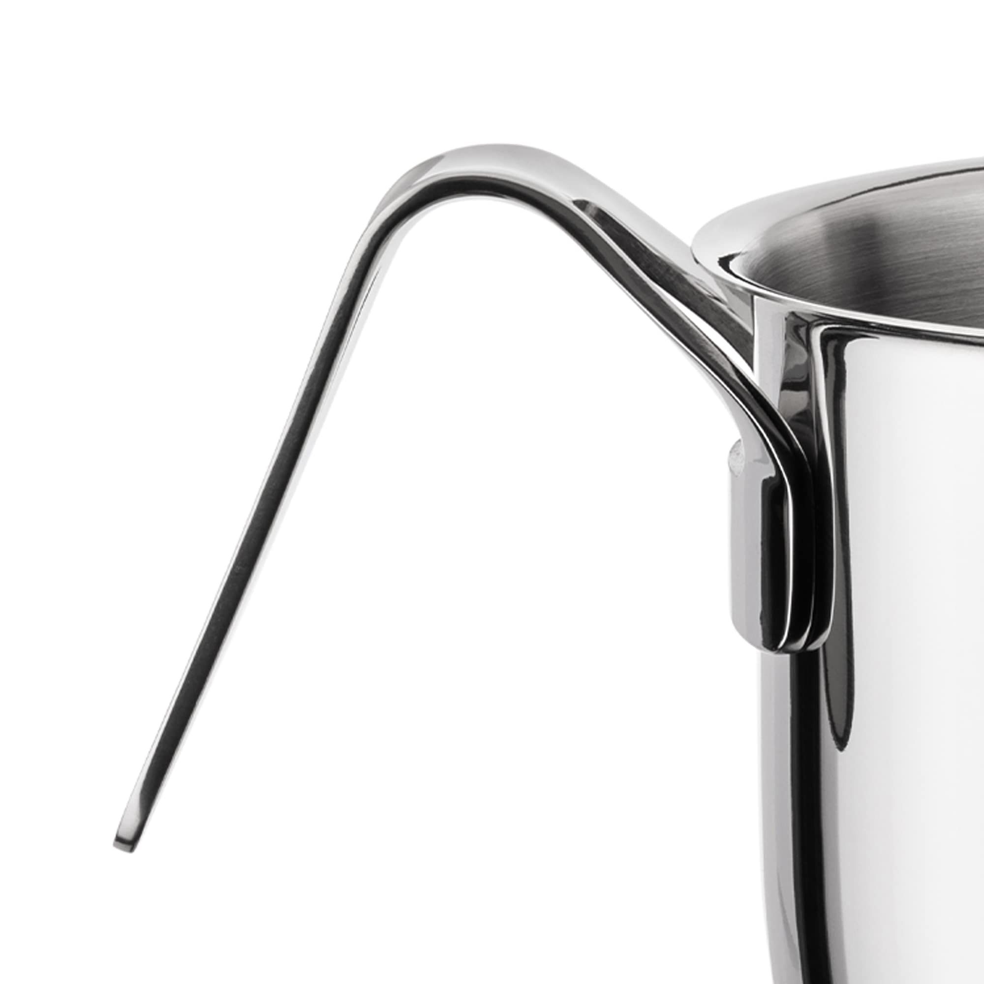 Alessi Pots&Pans AJM302 Bollilatte Acciaio 14 cm Induzione