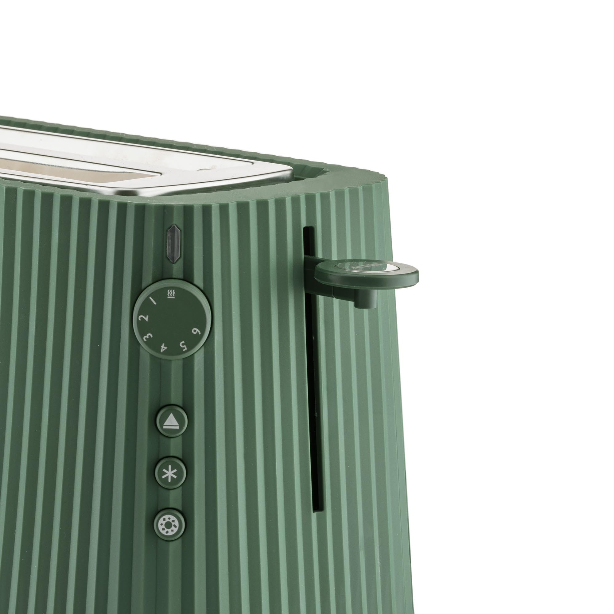 Alessi Plissé MDL15 GR tostapane verde 4 fette 1700W