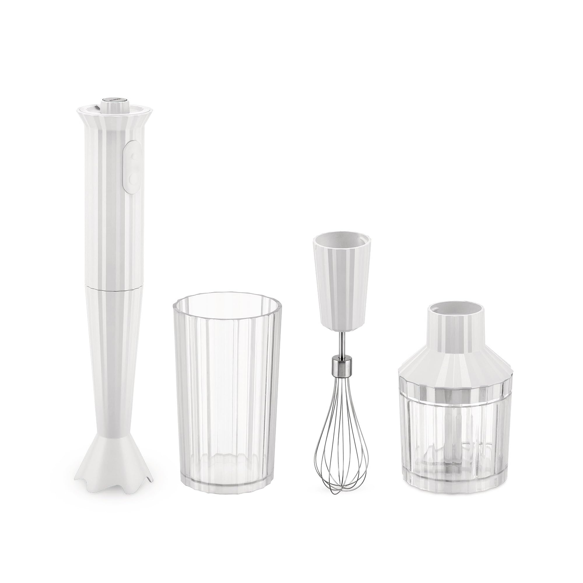 Alessi Plissé MDL10S W frullatore immersione bianco 500W