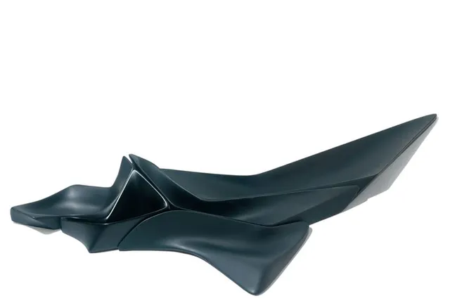 Alessi Niche ZH02 Centrotavola Nero Melammina Hadid