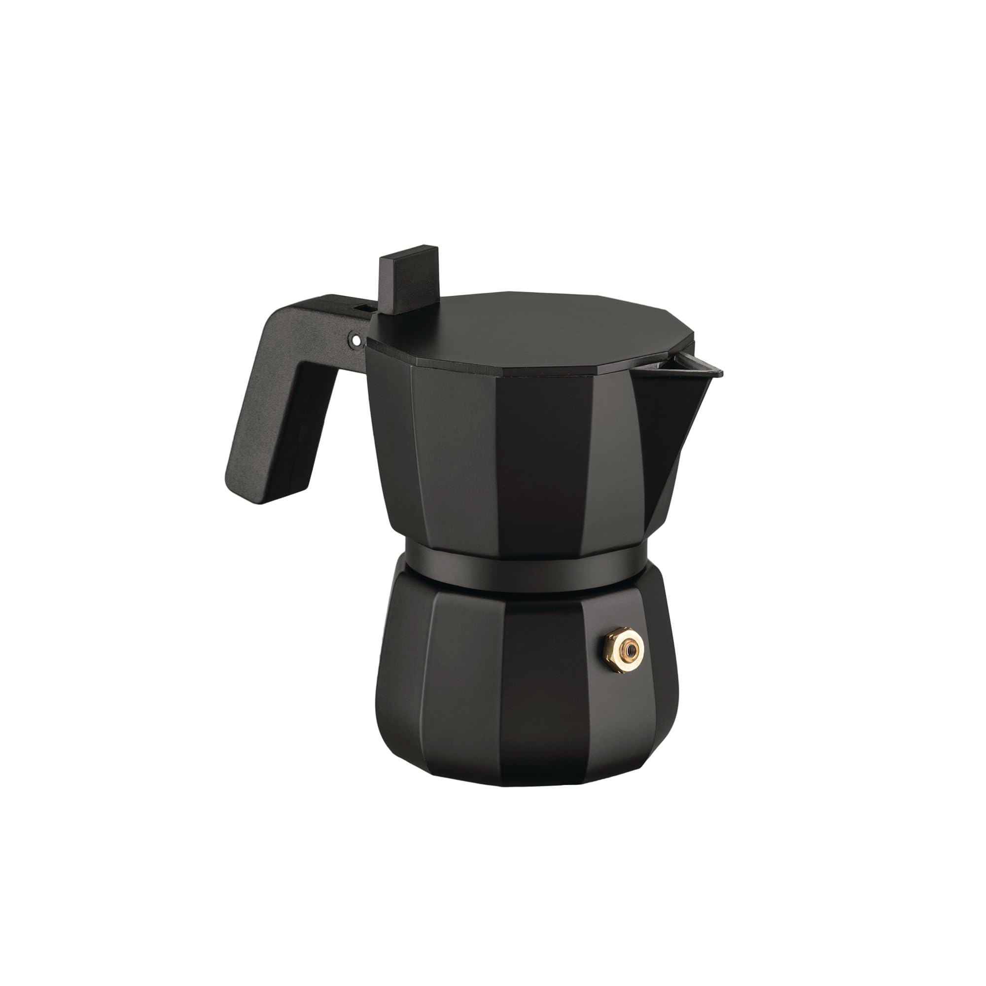 Alessi DC06/3 Moka Caffettiera Alluminio 3 Tazze Grigio 15 cl