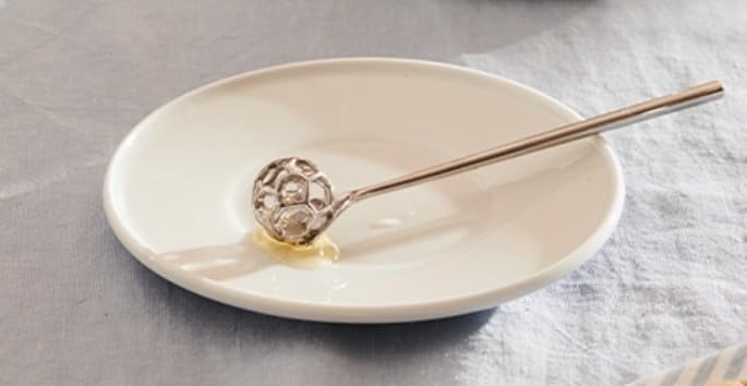 Alessi Acacia dosatore miele acciaio 16 cm