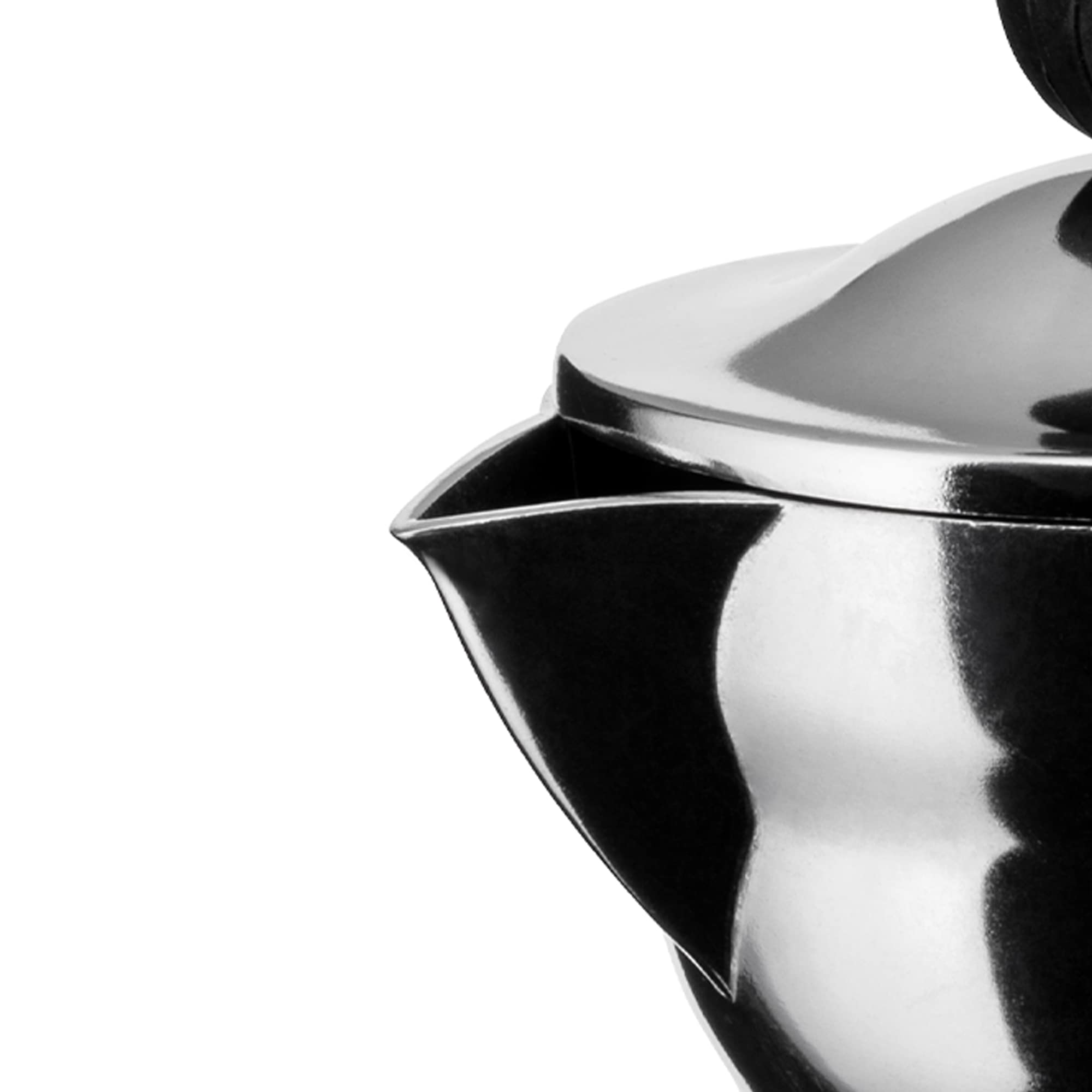 Alessi Moka AAM33/3 Caffettiera 3 Tazze Alluminio