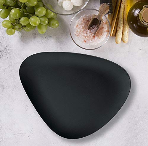 Alessi Colombina FM15 B vassoio acciaio nero 51 cm