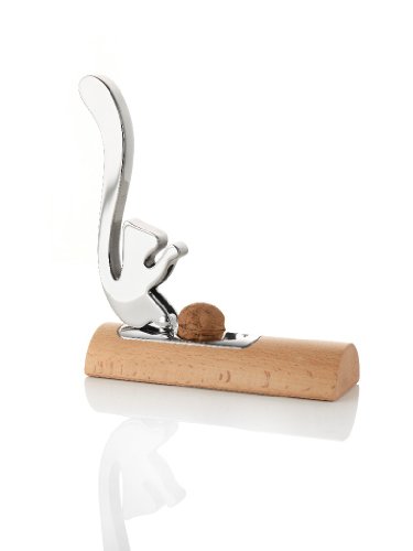 Alessi Scoiattolo AB13 schiaccianoci acciaio e legno