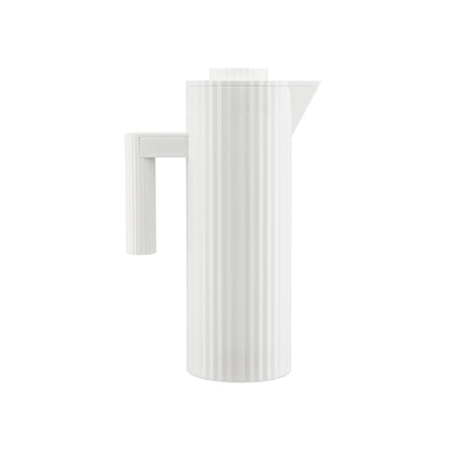 Alessi Plissé MDL12 W caraffa termoisolante 100 cl bianca