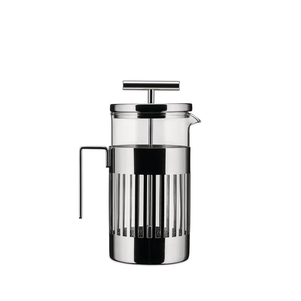 Alessi 9094/8 Caffettiera 8 Tazze Acciaio Vetro 72 cl