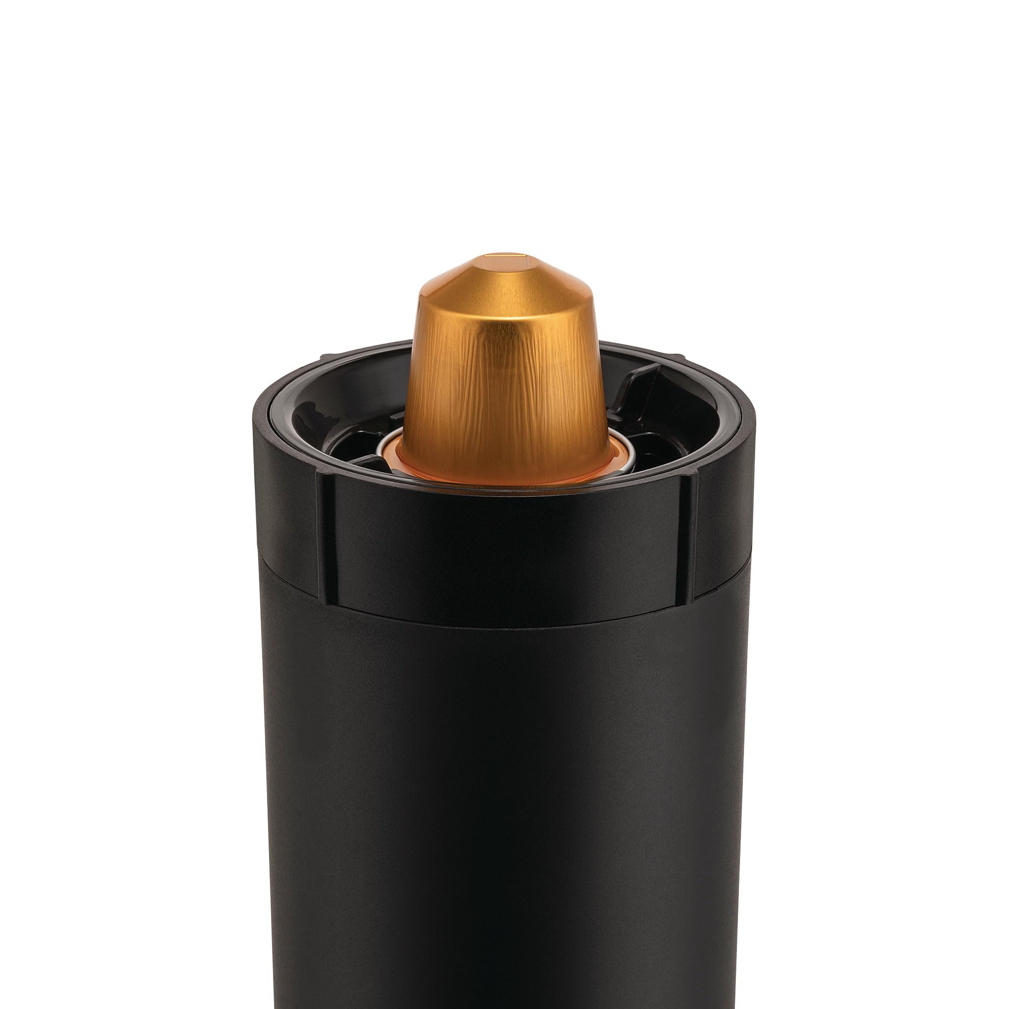 Alessi Plissé MDL20 B Svuotacapsule Nero 8,3 cm Resina