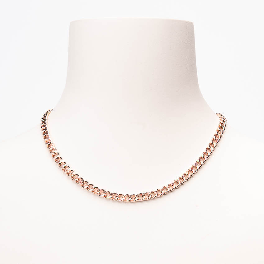 Chic Ad Hoc Collane mini groumette collana argento oro rosa