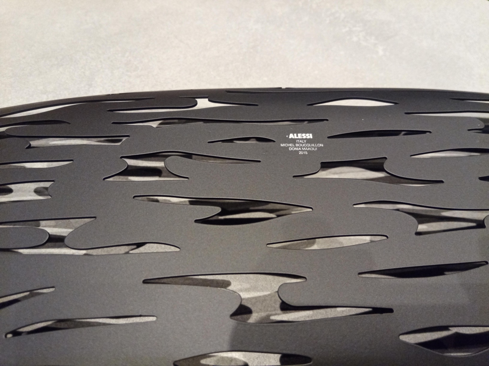 Alessi Bark BM01 centrotavola lucido acciaio inox 18/10
