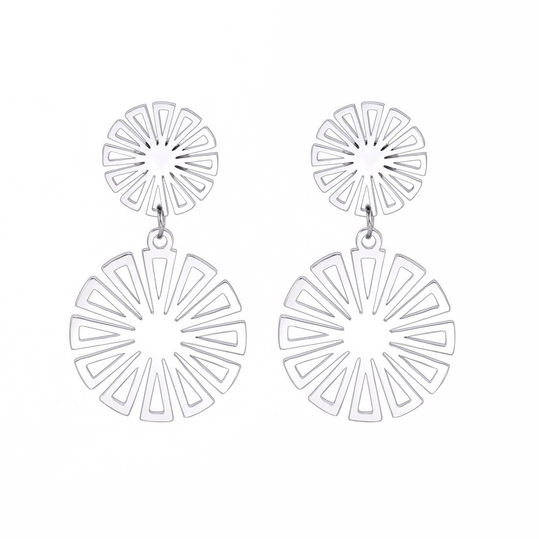 EUEAVAN Earrings orecchini fiore margherita donna