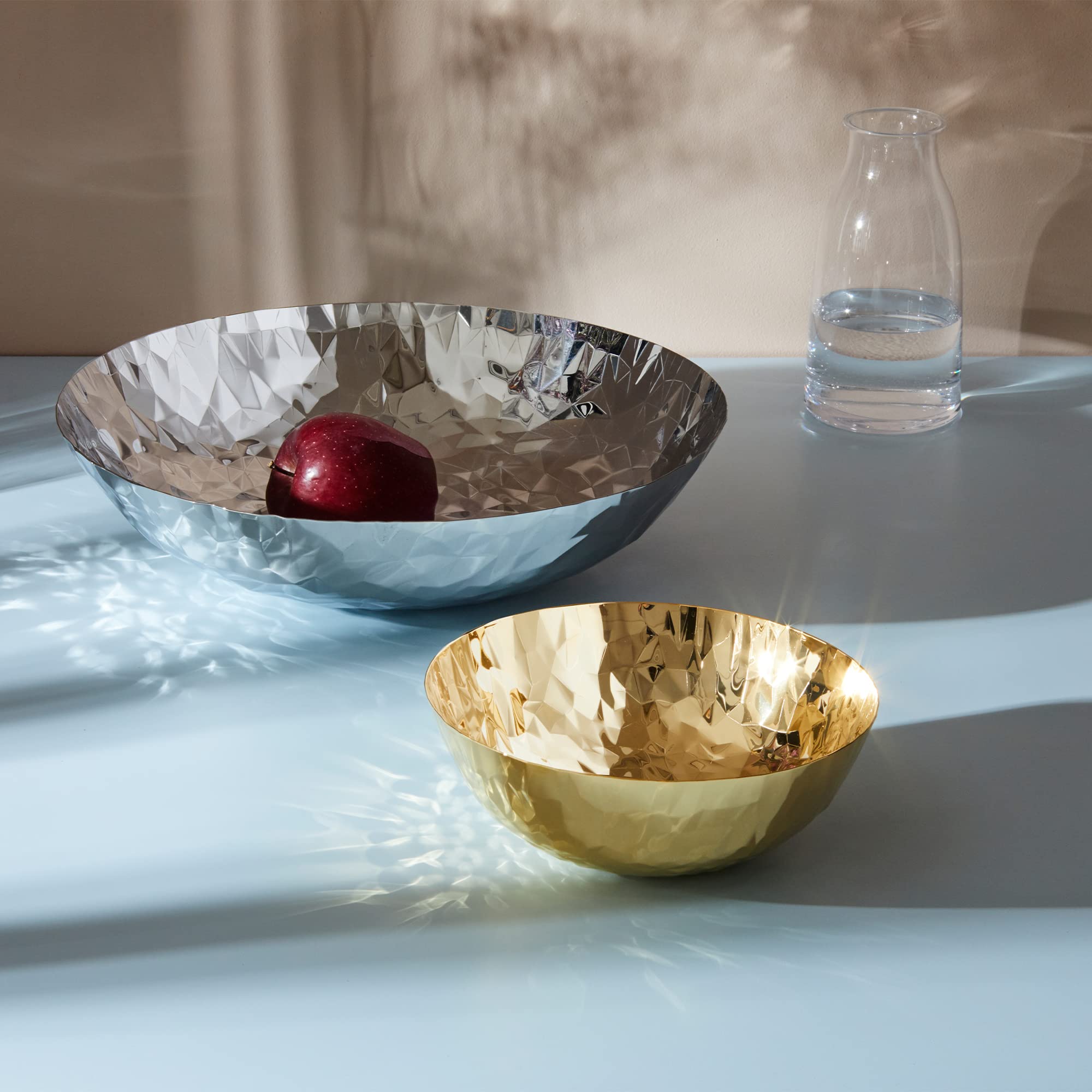 Alessi Joy N.1 CR01/37 centrotavola acciaio argento 37 cm