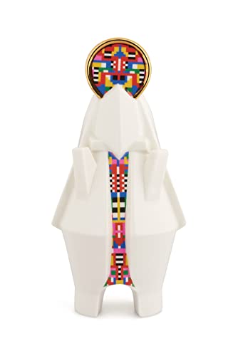 Alessi ESA05 2 statuina Madonna presepe porcellana