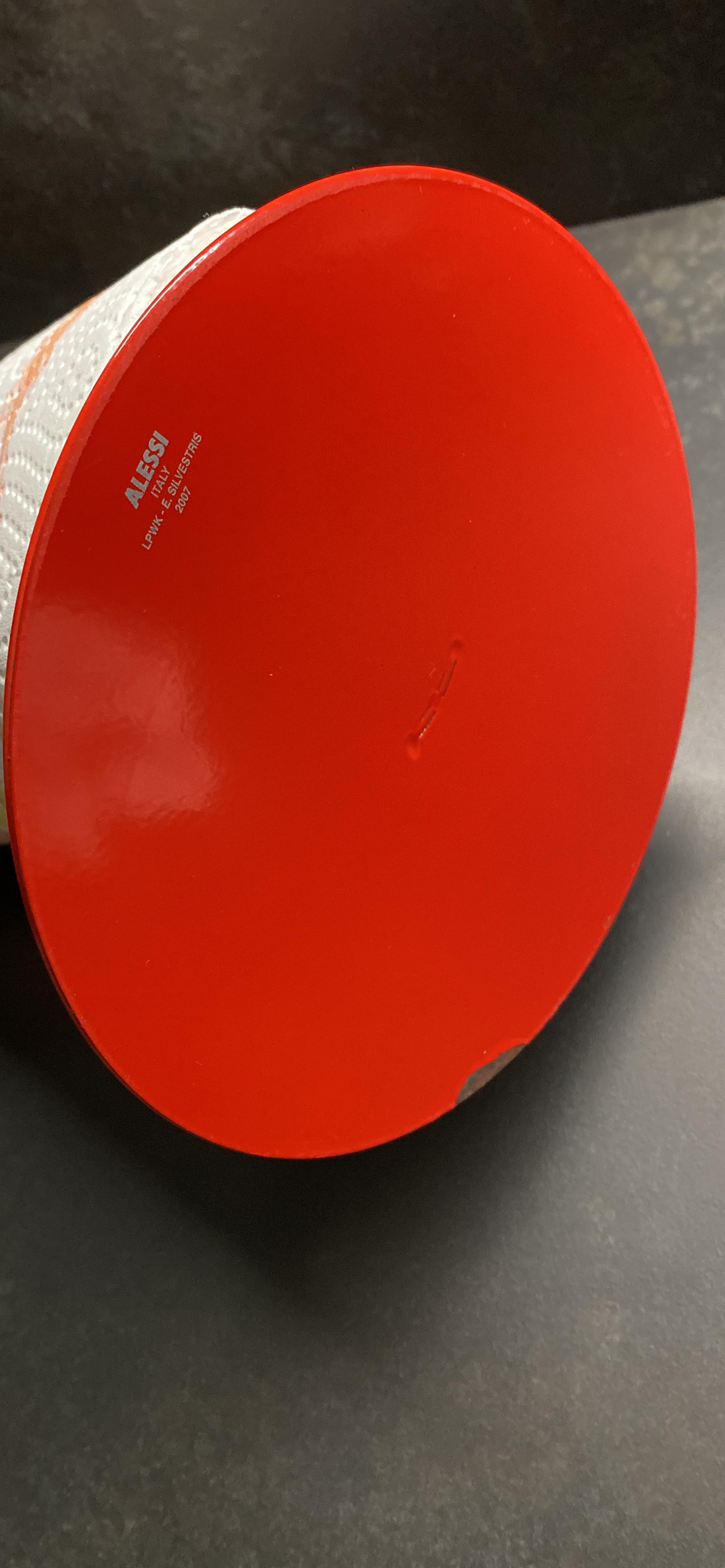 Alessi Mediterraneo ESI02 portarotolo acciaio 18/10 33 cm
